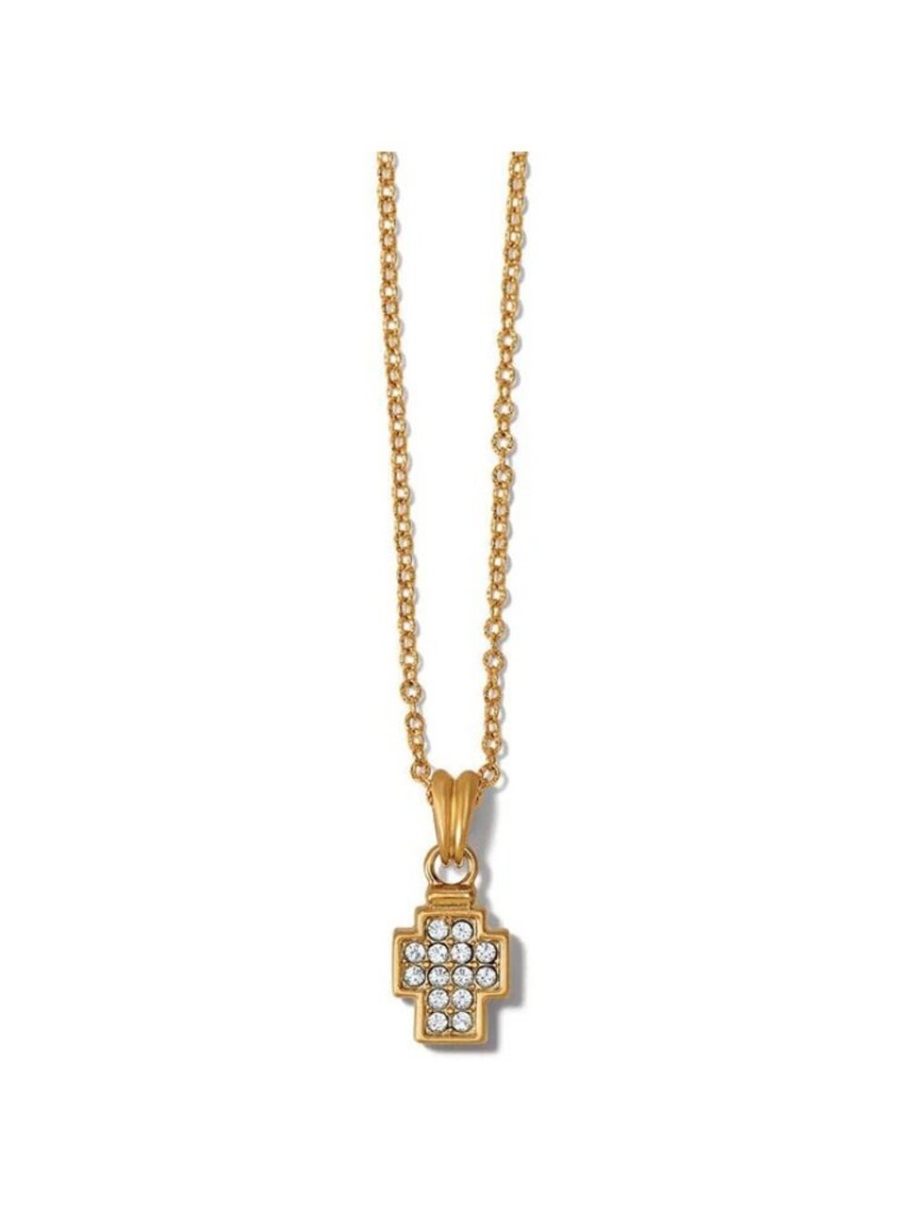 Brighton Meridian Zenith Cross Necklace  $78 GOLD NWT